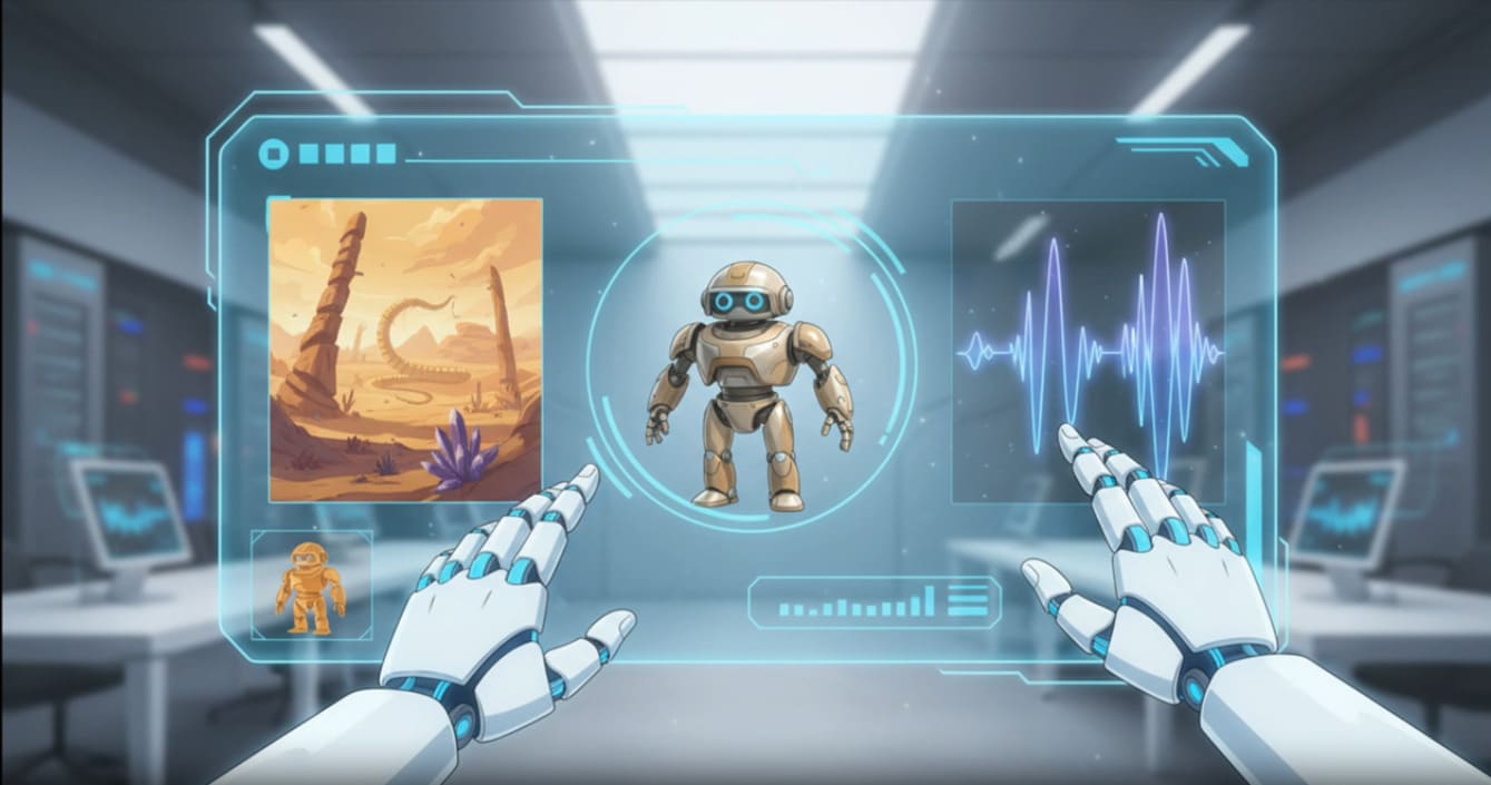 Representational AI-generated image of Robojit and the Sand Planet global entertainment project. By Rakesh Raman | RMN News Service