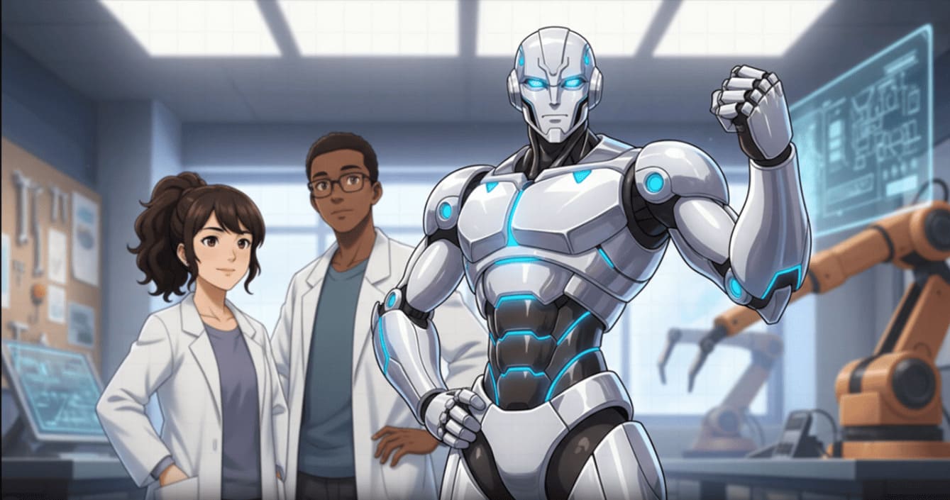 Representational AI-generated image of Robojit and the Sand Planet global entertainment project. By Rakesh Raman | RMN News Service