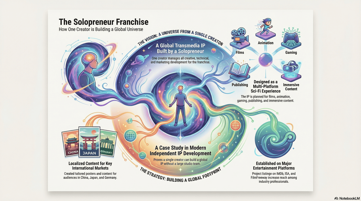 Robojit: Solopreneur Powering Global Transmedia Universe