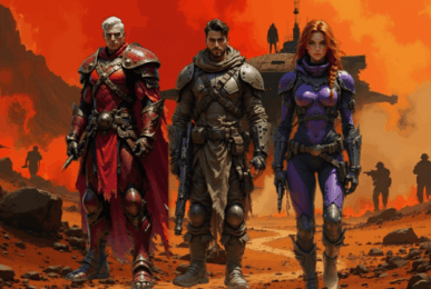 Representational AI-generated image of Robojit and the Sand Planet global entertainment project. By Rakesh Raman | RMN News Service